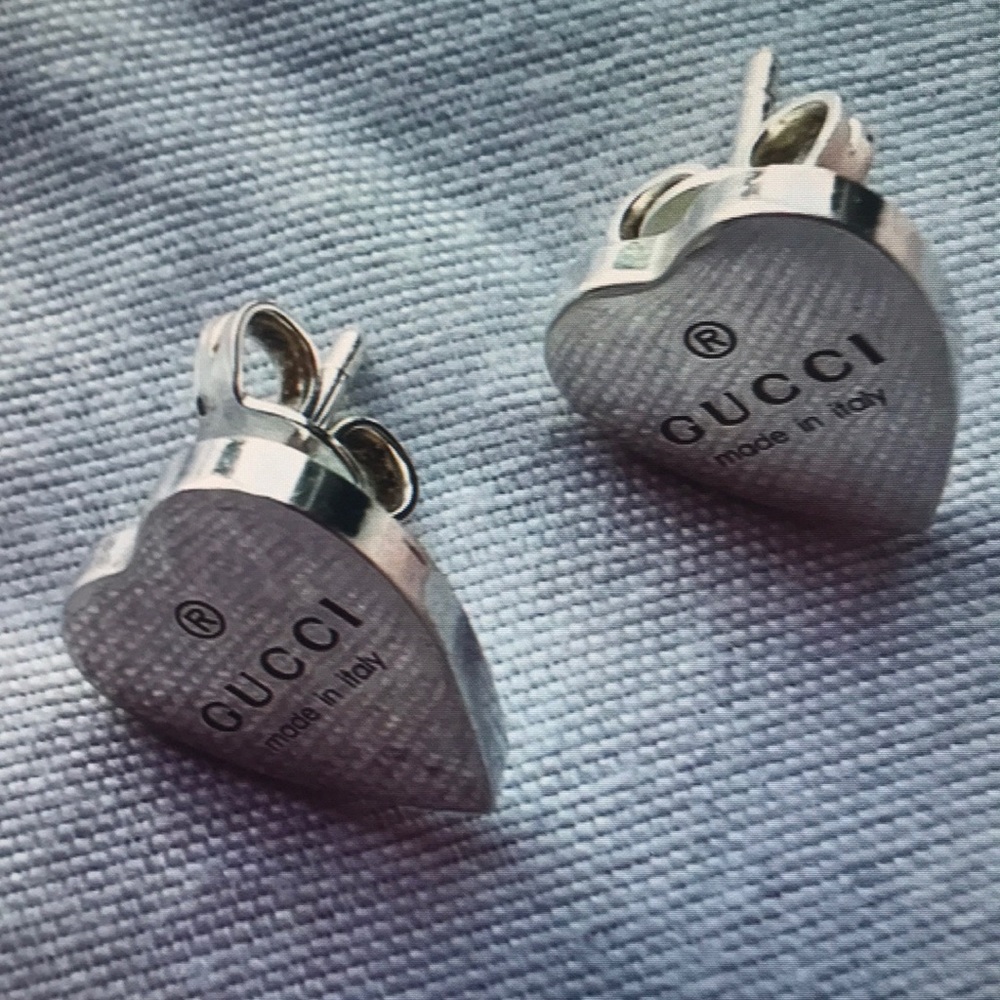 Gucci silver earrings